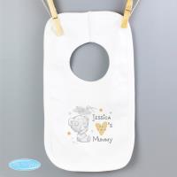 Personalised Tiny Tatty Teddy I Heart Baby Bib Extra Image 1 Preview